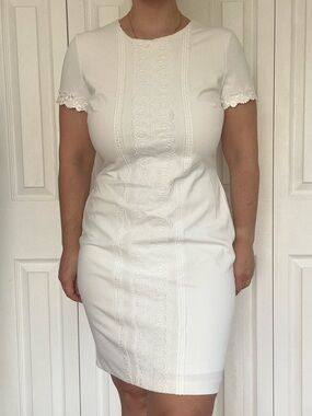 KARL LAGERFELD white dress